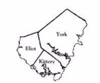 Map of towns in York County Maine served by Wedding Officiant John Scuto including Eliot, Kittery, and York